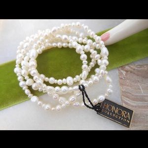 Honora Cultured pearl bracelets